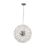 Lustre Cristal 9 Lumières Pissenlit pour Salon