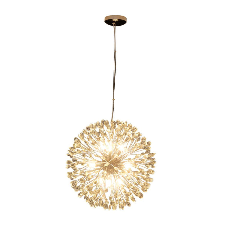 Lustre Cristal 9 Lumières Pissenlit pour Salon