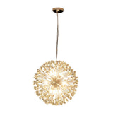 Lustre Cristal 9 Lumières Pissenlit pour Salon