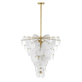 Lustre Cuisine 12 Lumières en Verre