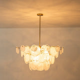 Lustre Cuisine 12 Lumières en Verre