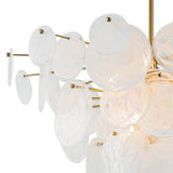 Lustre Cuisine 12 Lumières en Verre