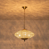 Lustre Salon Diamant en Cristal