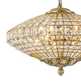 Lustre Salon Diamant en Cristal