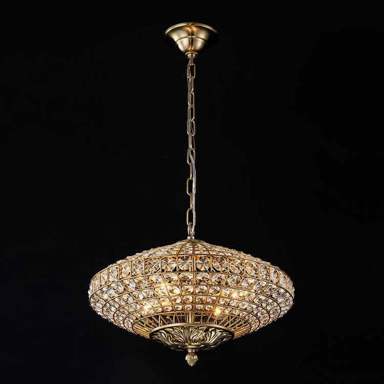 Lustre Salon Diamant en Cristal