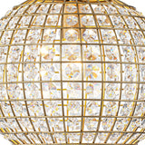 Lustre Salon Sphère en Cristal 32 cm