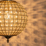 Lustre Salon Sphère en Cristal 32 cm