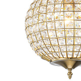 Lustre Salon Sphère en Cristal 32 cm