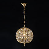 Lustre Salon Sphère en Cristal 32 cm