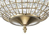 Lustre Salon Sphère en Cristal 32 cm