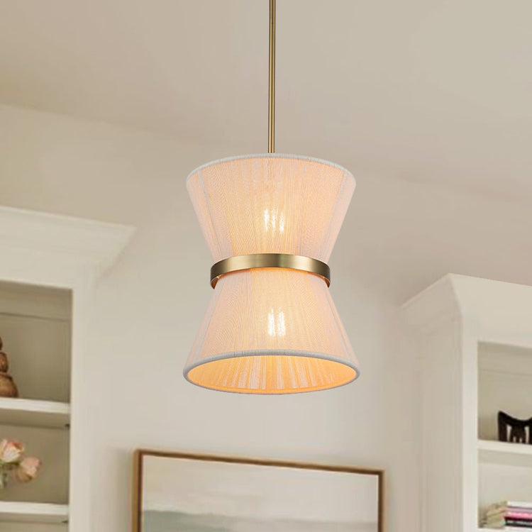Suspension Salon Tambour en Verre