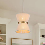 Suspension Salon Tambour en Verre