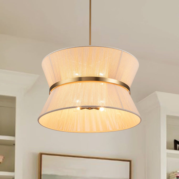 Suspension Salon Tambour en Verre