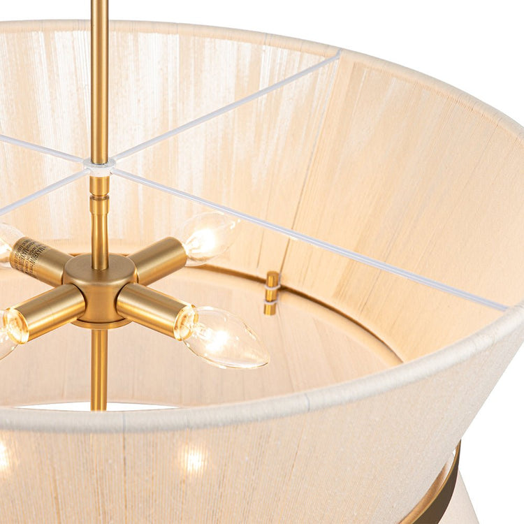 Suspension Salon Tambour en Verre