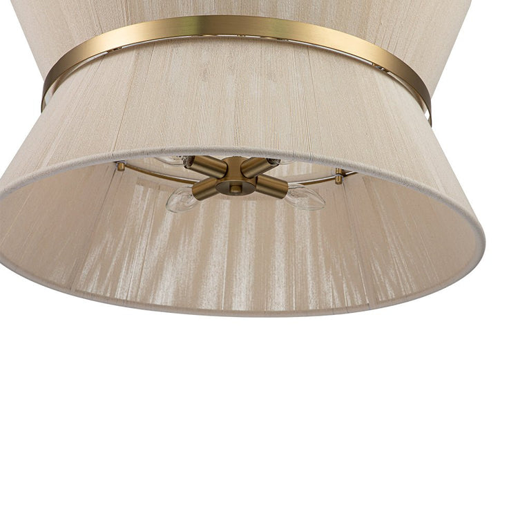 Suspension Salon Tambour en Verre