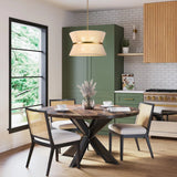 Suspension Salon Tambour en Verre