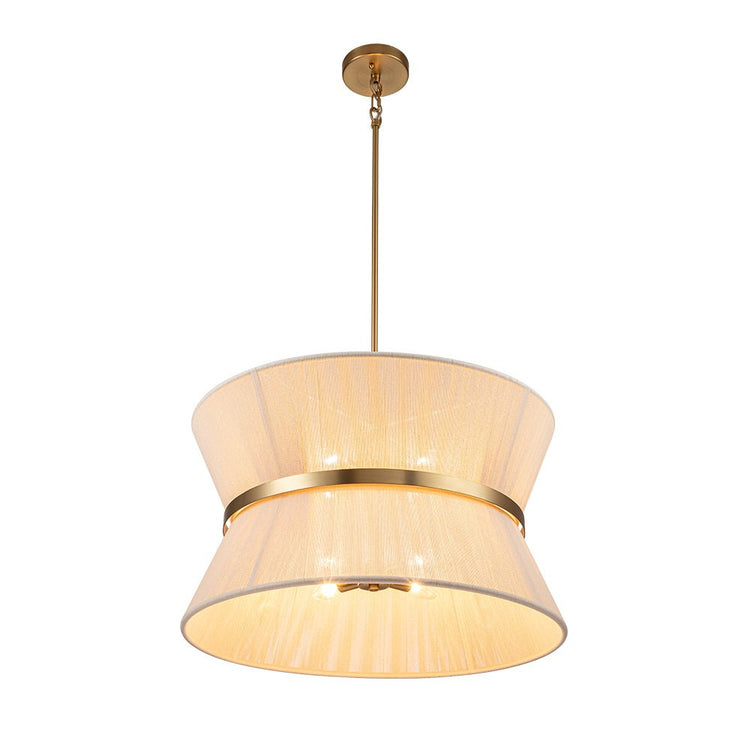 Suspension Salon Tambour en Verre