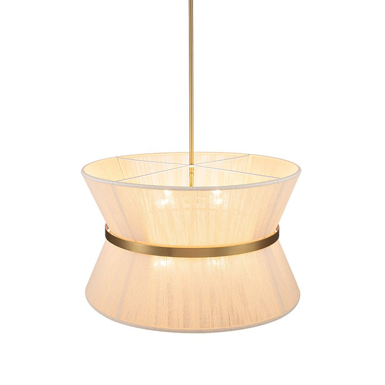 Suspension Salon Tambour en Verre