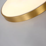 Plafonnier Salle de Bain Rond en Laiton