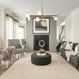 Lustre Salon Spoutnik en Laiton 120 cm