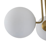 Plafonnier Chambre Spoutnik en Laiton