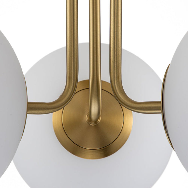 Plafonnier Chambre Spoutnik en Laiton