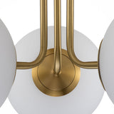 Plafonnier Chambre Spoutnik en Laiton