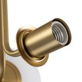 Plafonnier Chambre Spoutnik en Laiton