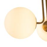 Plafonnier Chambre Spoutnik en Laiton