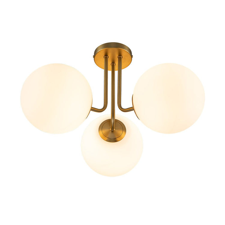 Plafonnier Chambre Spoutnik en Laiton