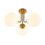Plafonnier Chambre Spoutnik en Laiton