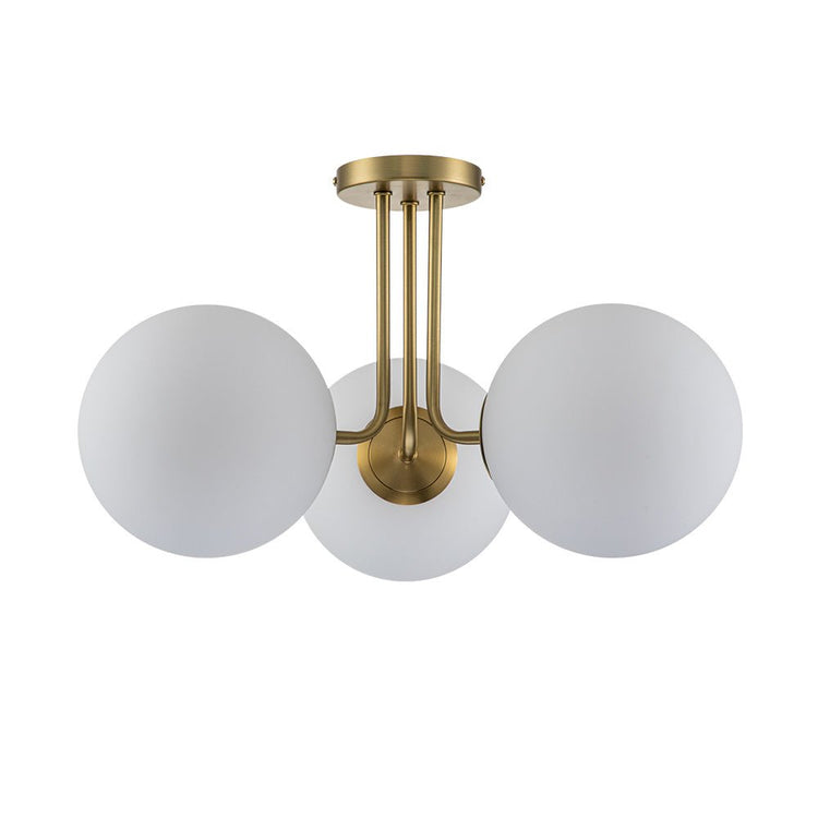 Plafonnier Chambre Spoutnik en Laiton