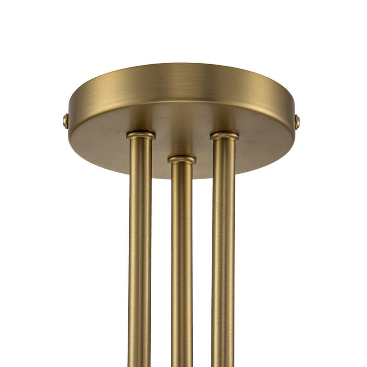 Plafonnier Chambre Spoutnik en Laiton