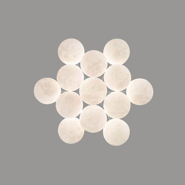Lustre Salon Boule en Métal