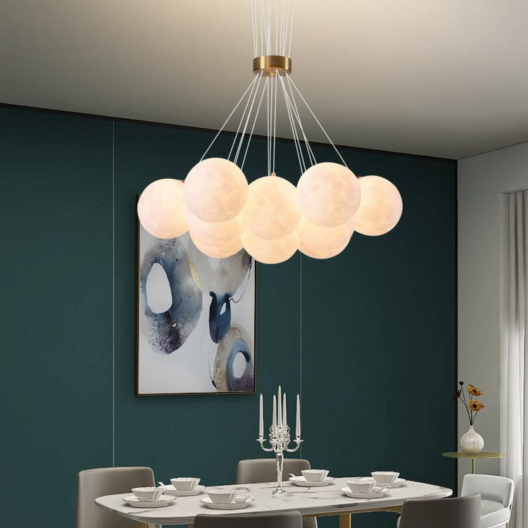 Lustre Salon Boule en Métal