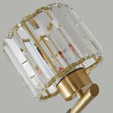 Applique Murale Chambre en Cristal 15 cm