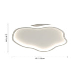 Plafonnier Salon Nuage en Métal 38 cm