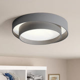 Plafonnier Concentric Anneaux Rond pour Salle de Bain
