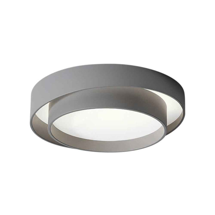 Plafonnier Concentric Anneaux Rond pour Salle de Bain