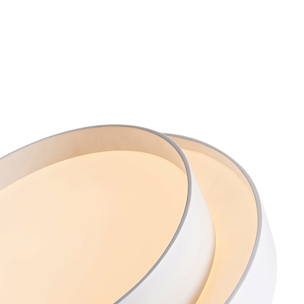 Plafonnier Concentric Anneaux Rond pour Salle de Bain