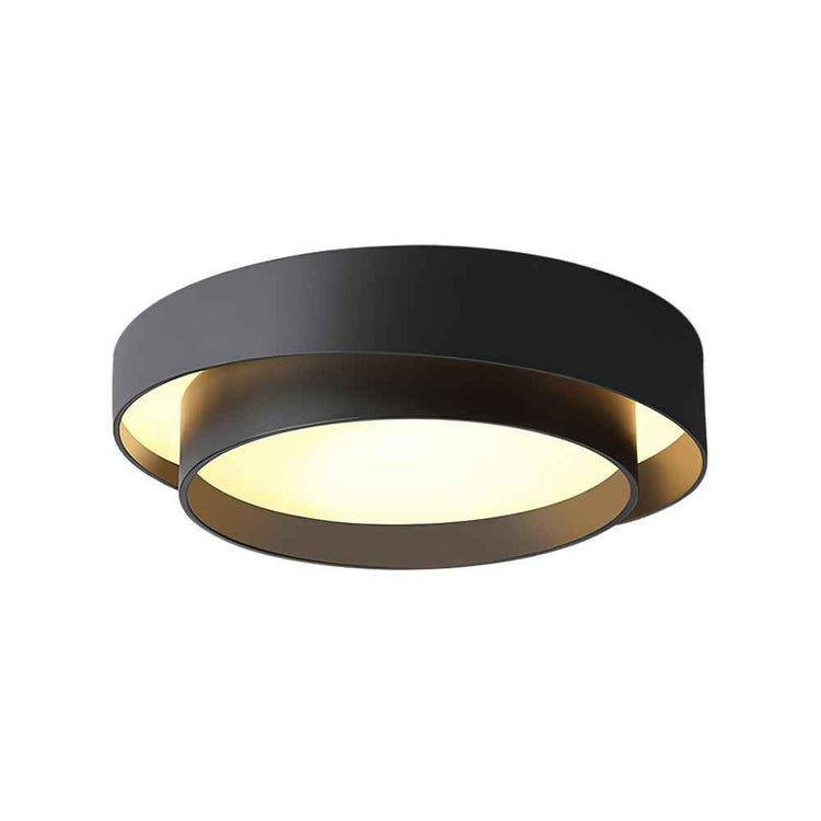 Plafonnier Concentric Anneaux Rond pour Salle de Bain