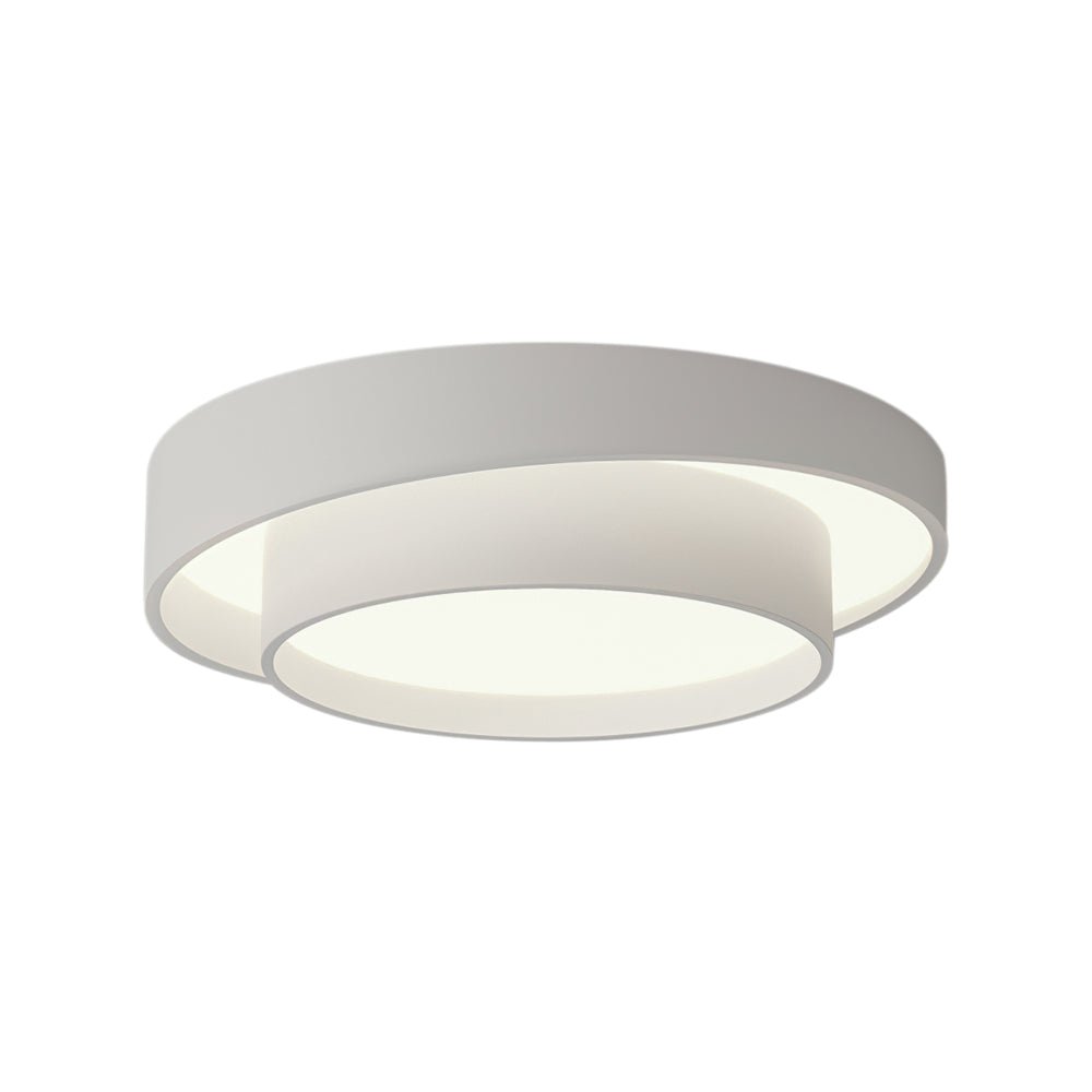 Plafonnier Concentric Anneaux Rond pour Salle de Bain