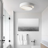Plafonnier Concentric Anneaux Rond pour Salle de Bain