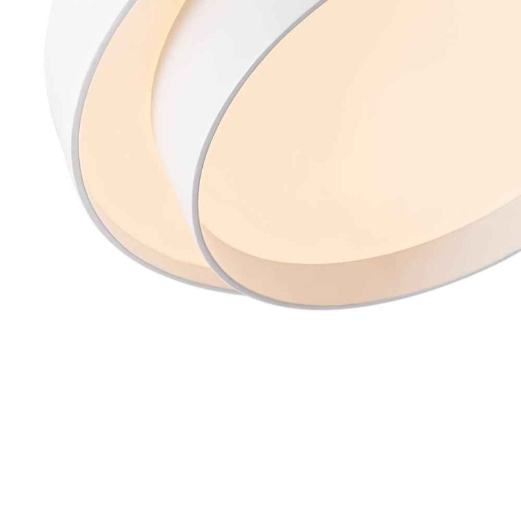 Plafonnier Concentric Anneaux Rond pour Salle de Bain