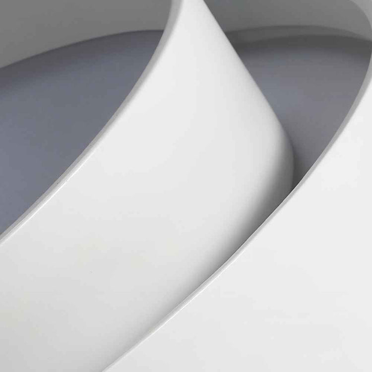 Plafonnier Concentric Anneaux Rond pour Salle de Bain