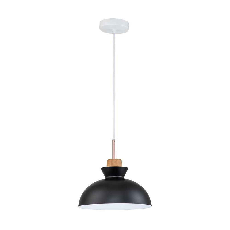 Suspension Luminaire Craftsman Style 1 Lumière Simple Dôme pour Salle à Manger