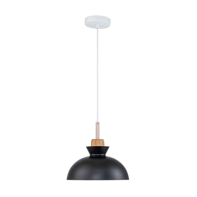 Suspension Luminaire Craftsman Style 1 Lumière Simple Dôme pour Salle à Manger
