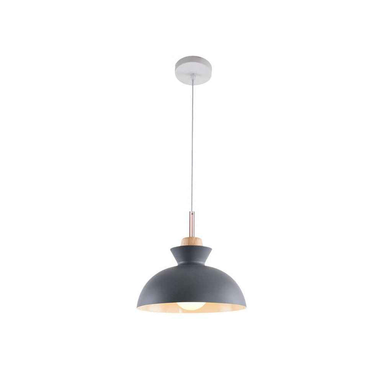 Suspension Luminaire Craftsman Style 1 Lumière Simple Dôme pour Salle à Manger