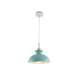 Suspension Luminaire Craftsman Style 1 Lumière Simple Dôme pour Salle à Manger