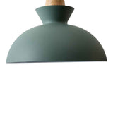 Suspension Luminaire Craftsman Style 1 Lumière Simple Dôme pour Salle à Manger